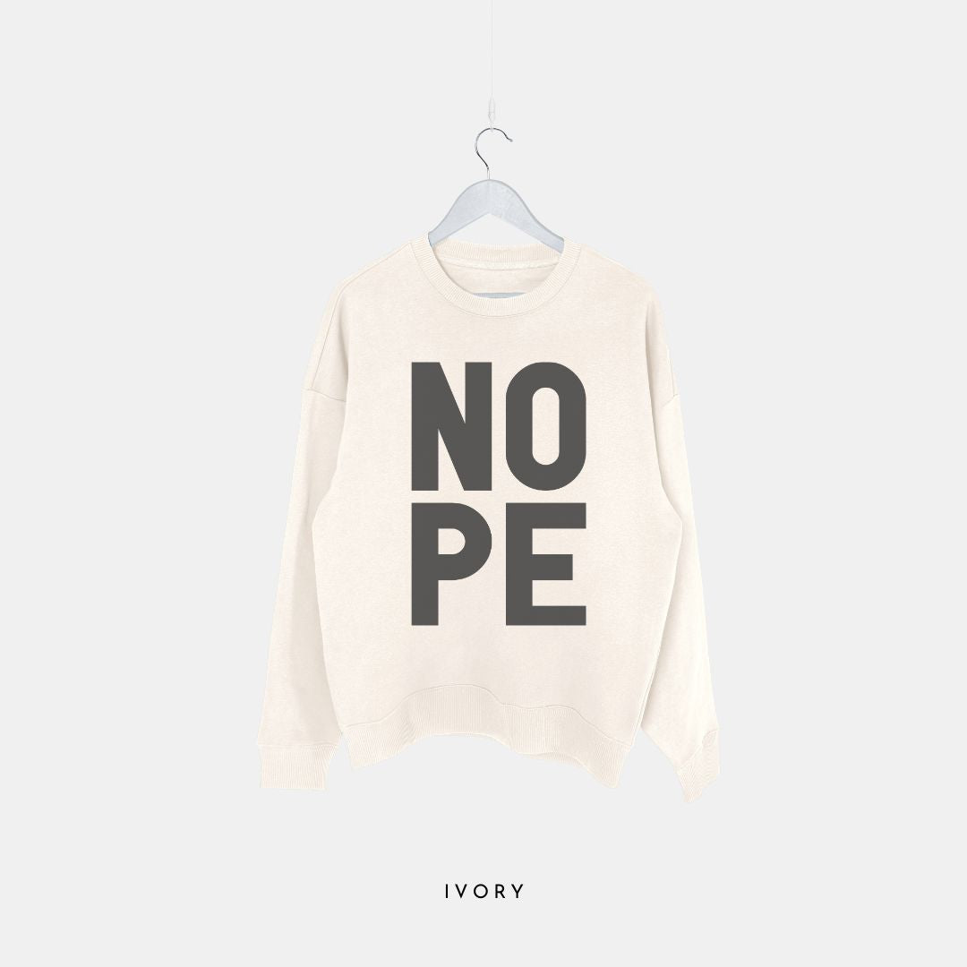 NOPE - Sweatshirt | Studio Stock