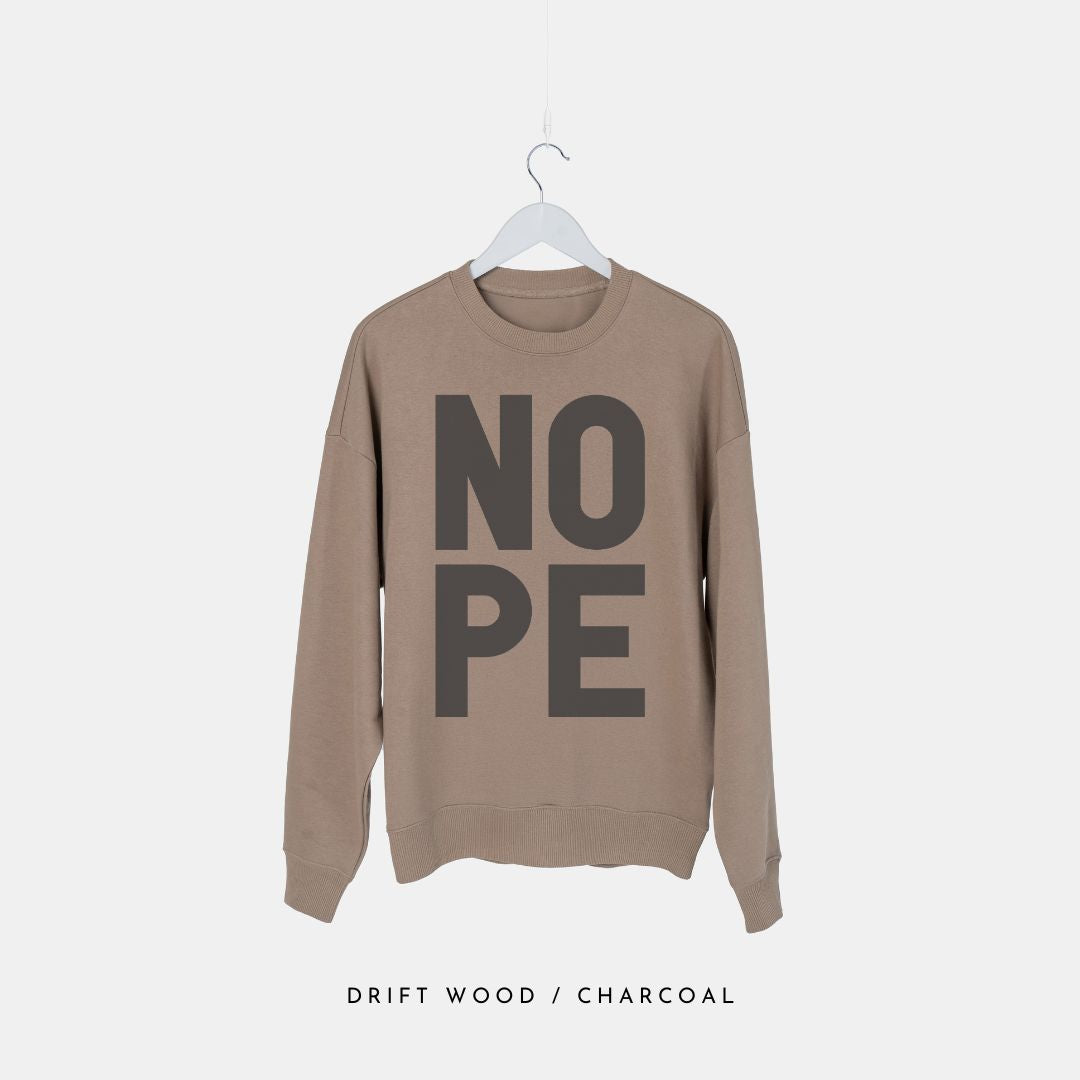 NOPE - Sweatshirt | Studio Stock