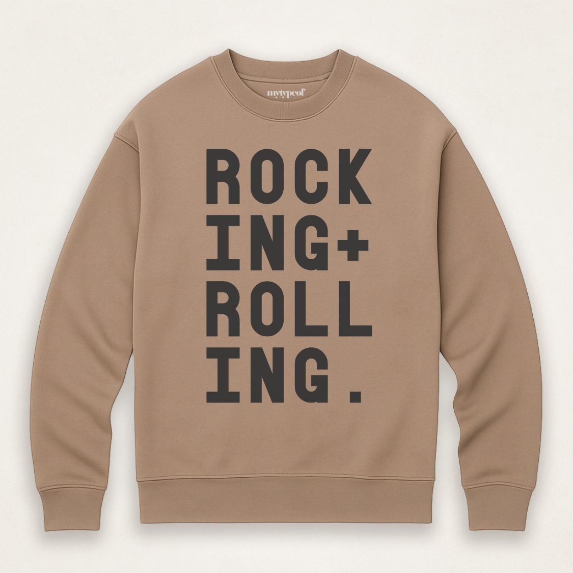 ROCKING + ROLLING | Premium Organic Sweatshirt
