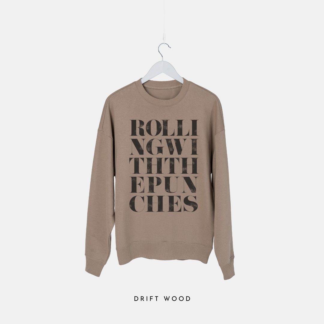 Rolling With The Punches - Premium Organic Sweatshirt