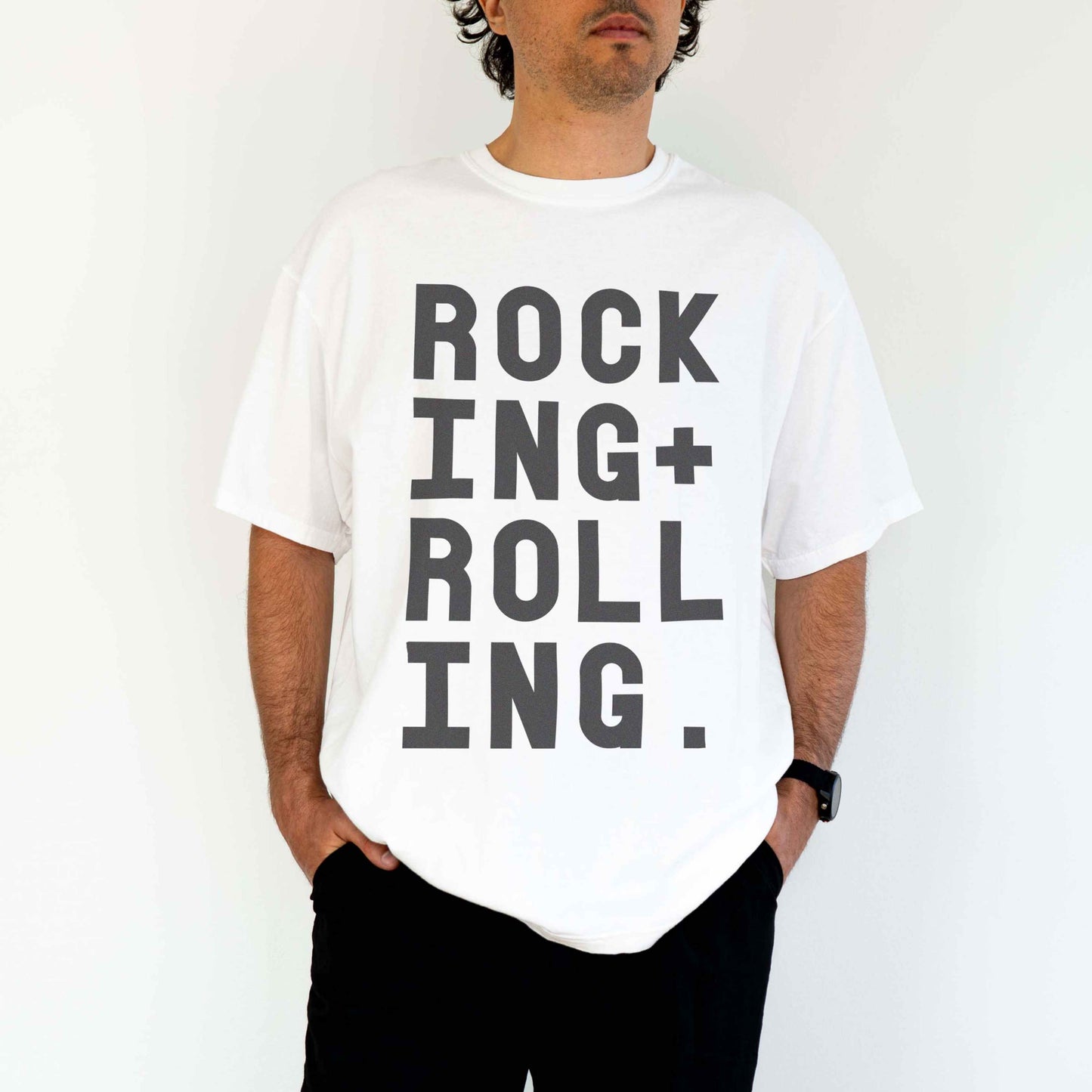Rocking + Rolling Tee
