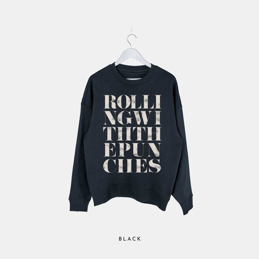 Rolling With The Punches - Premium Organic Sweatshirt
