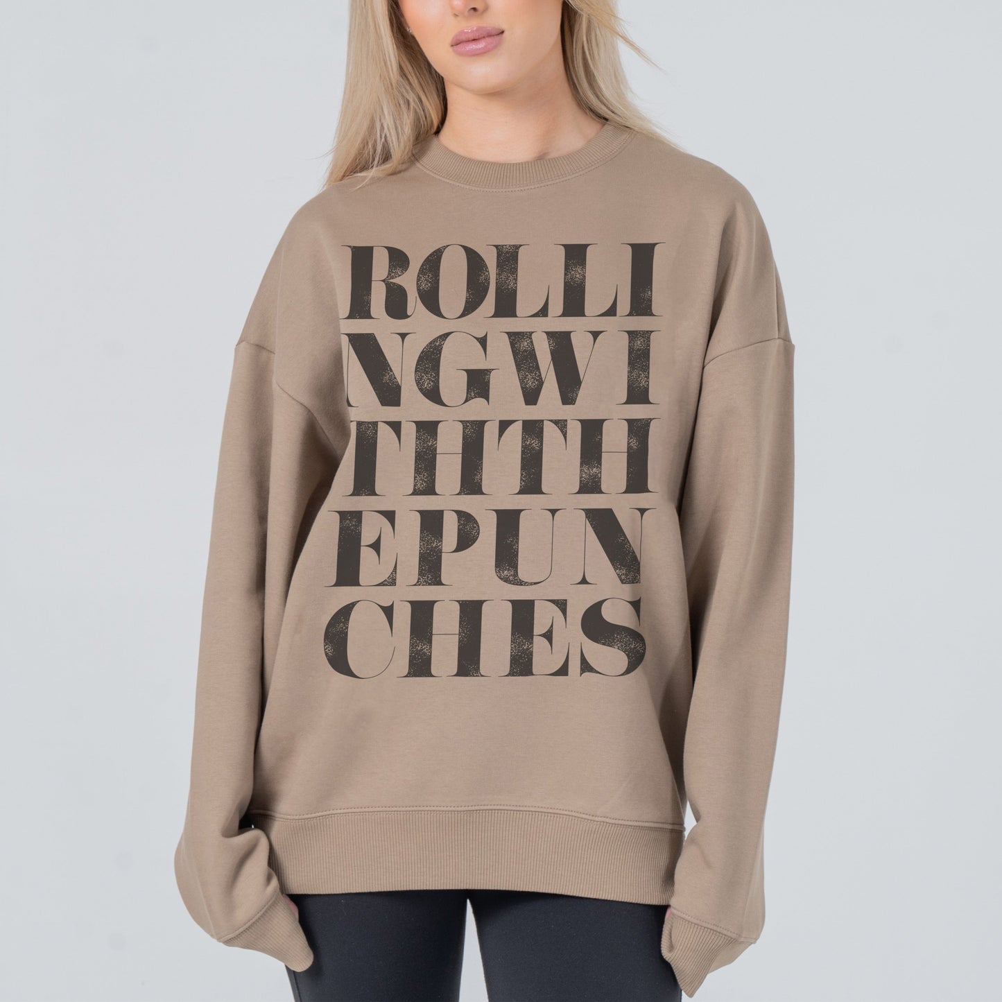 Rolling With The Punches - Premium Organic Sweatshirt
