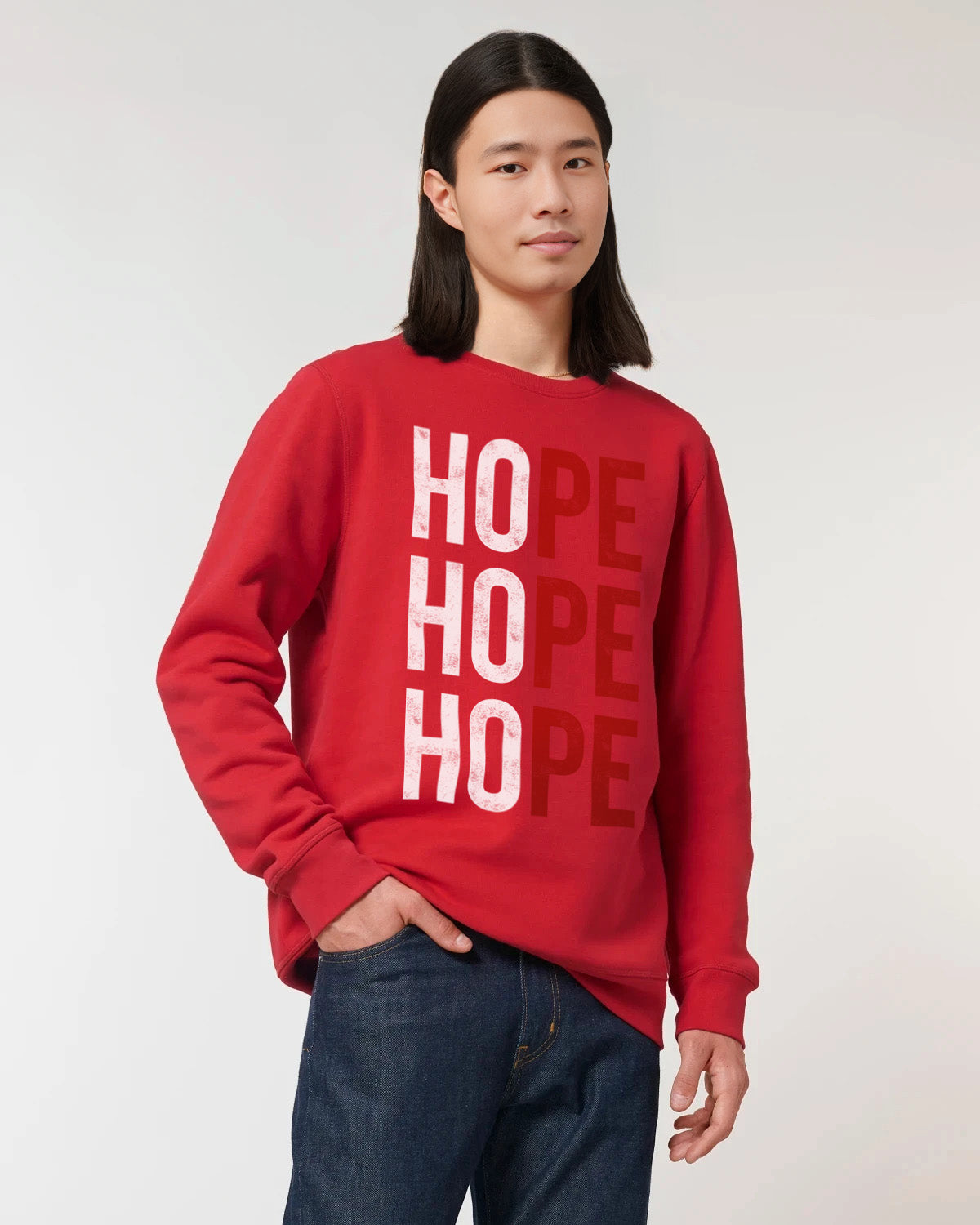 HOPE - Organic Christmas Sweatshirt - Studio Stock