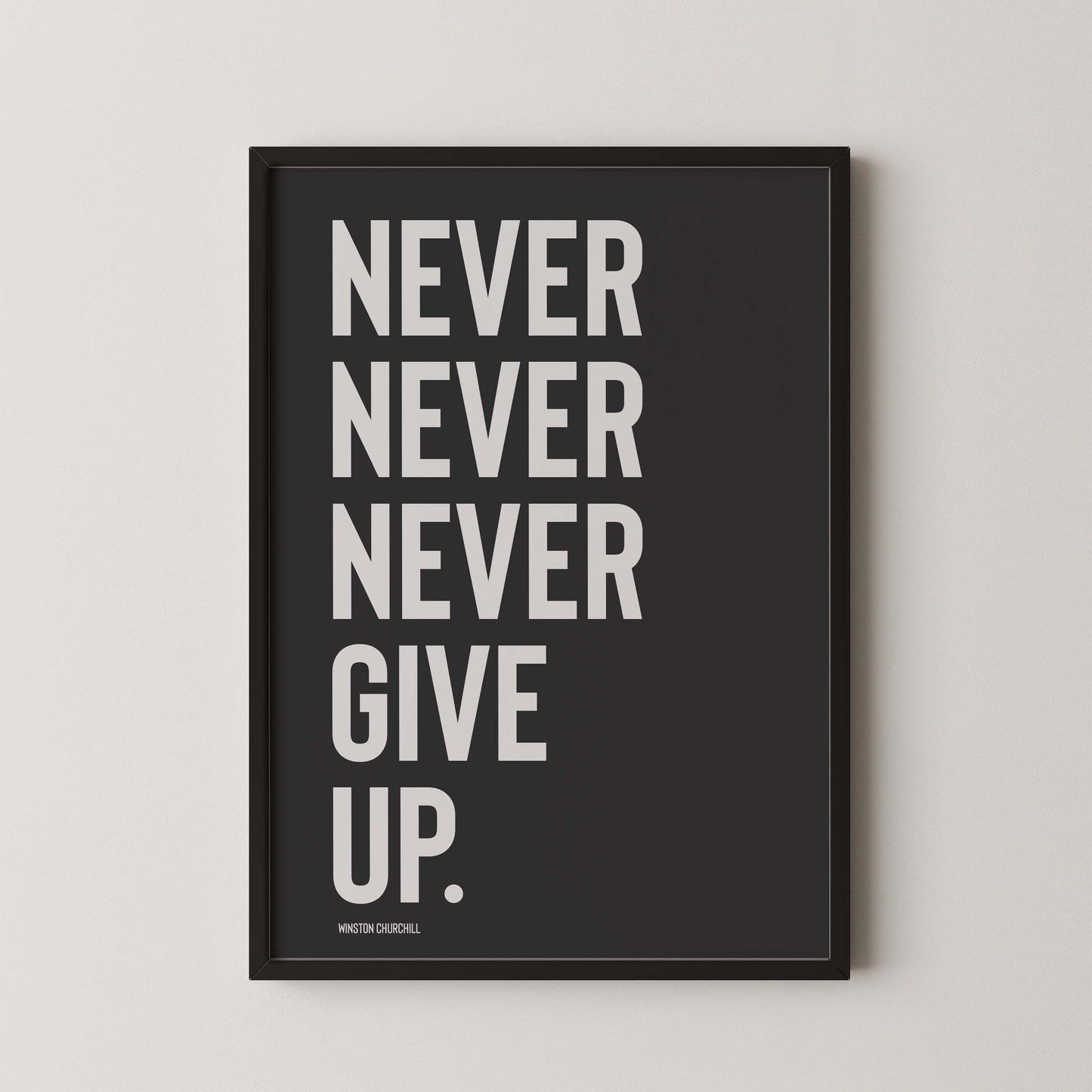 Never Give Up