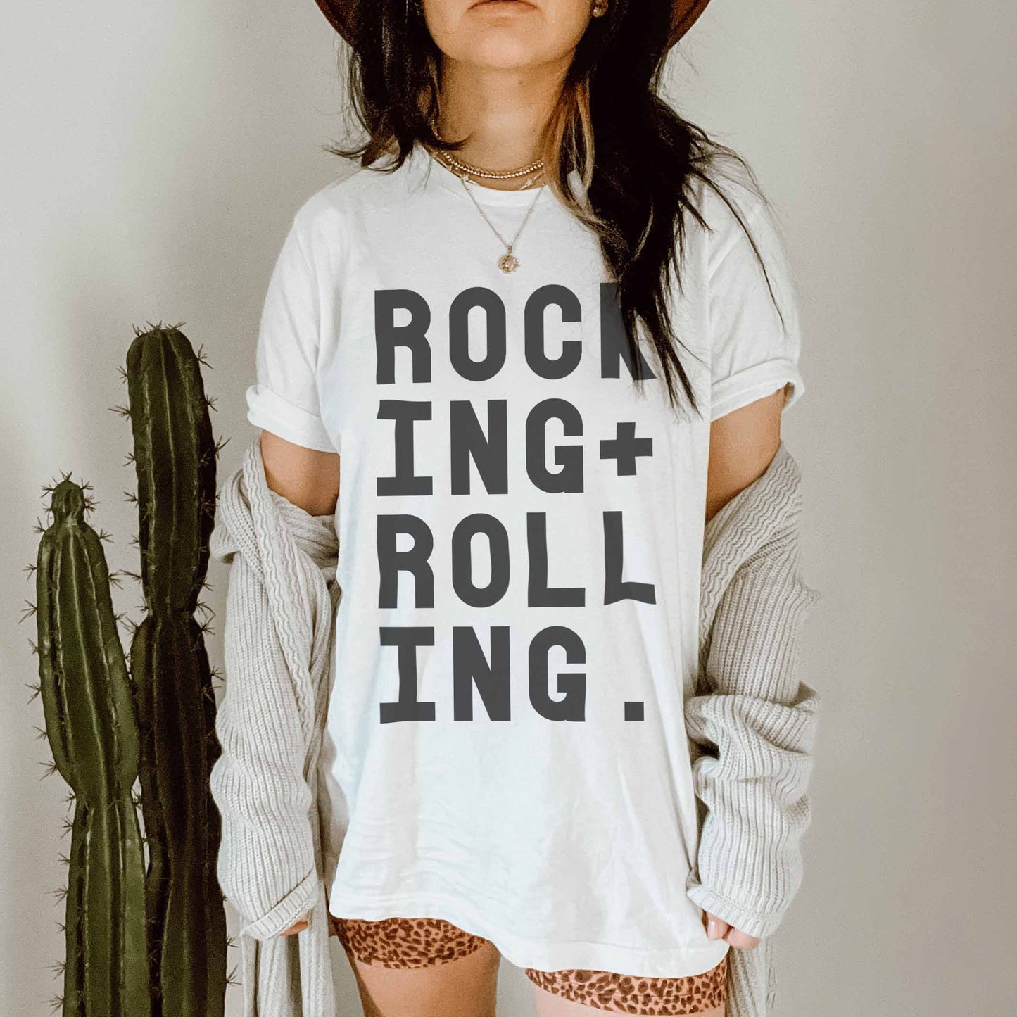 Rocking + Rolling Tee