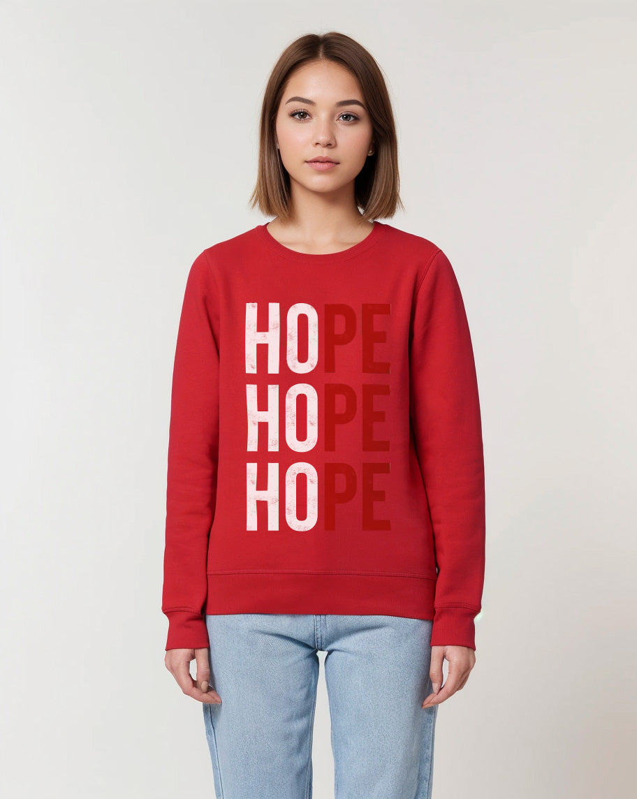 HOPE - Organic Christmas Sweatshirt - Studio Stock