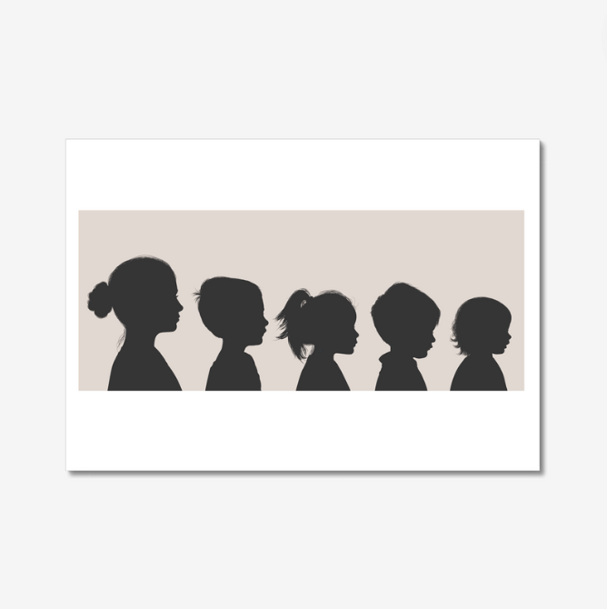 Additional Silhouette (for triple orders and over)