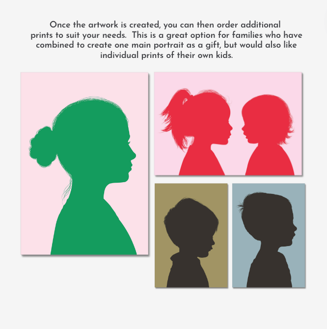 Additional Silhouette (for triple orders and over)