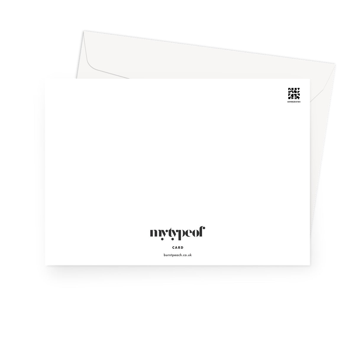 MAMA Greeting Card - burnt peach.