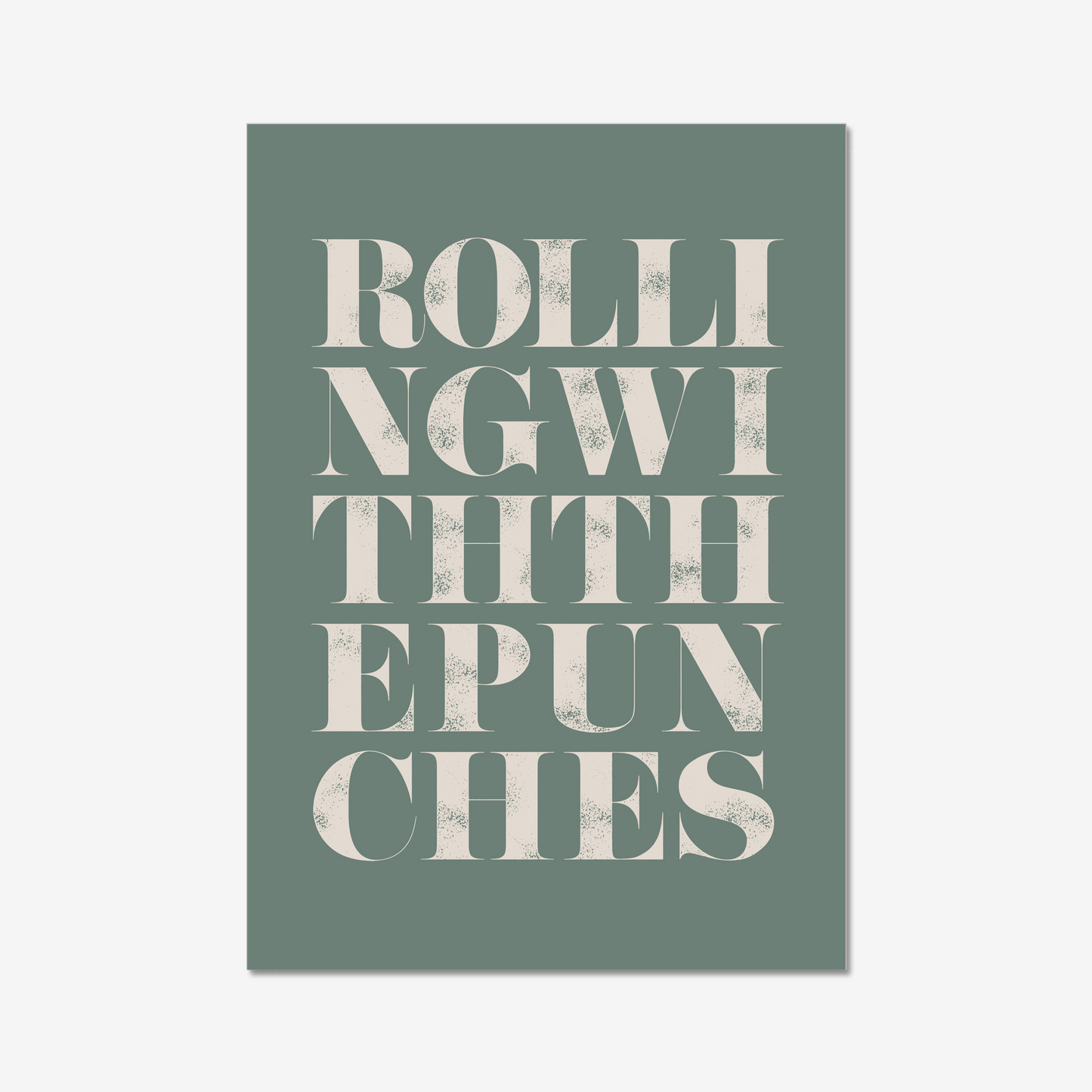 Rolling with the Punches