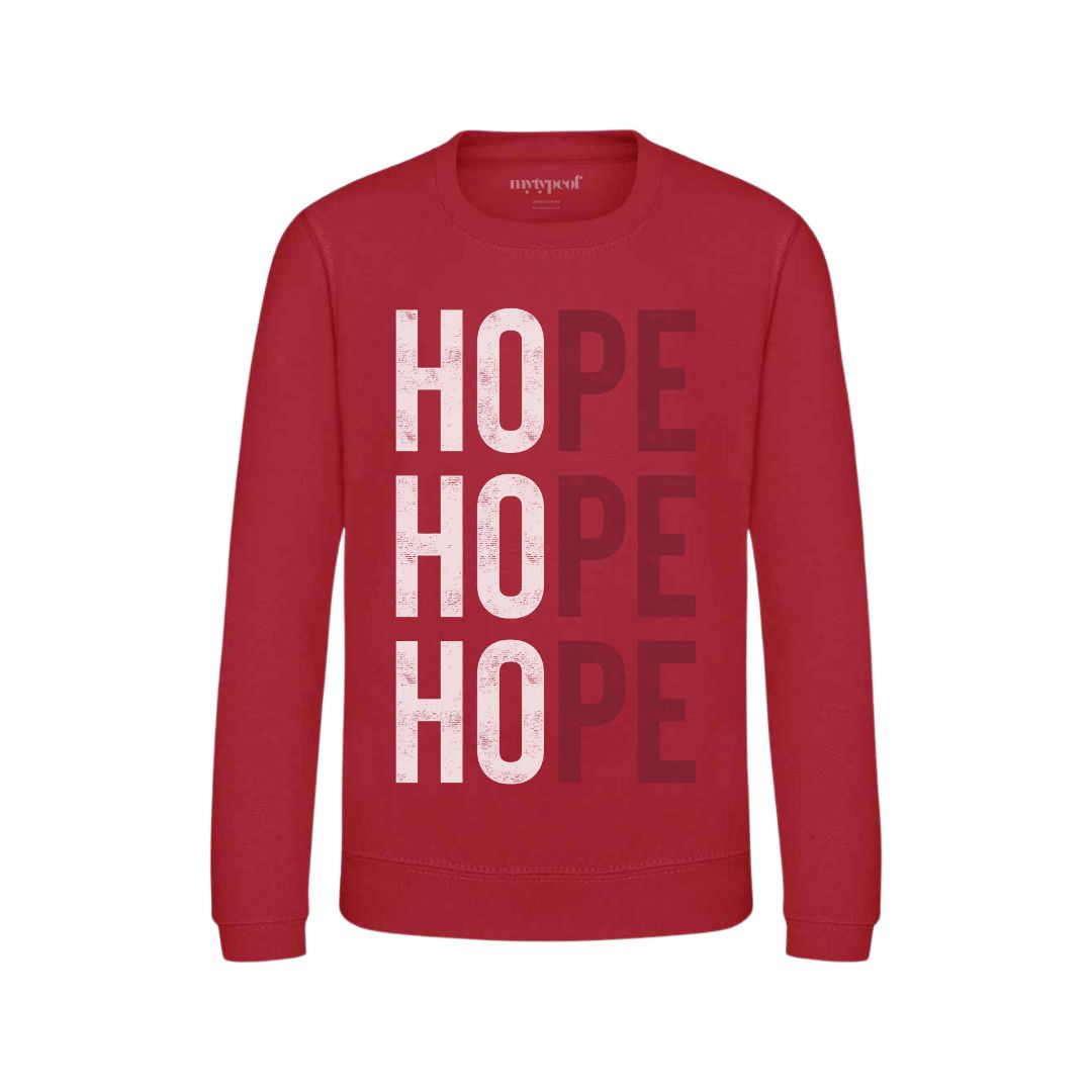 HOPE - Kids Christmas Jumper - Studio Stock