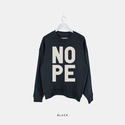 NOPE - Sweatshirt | Studio Stock