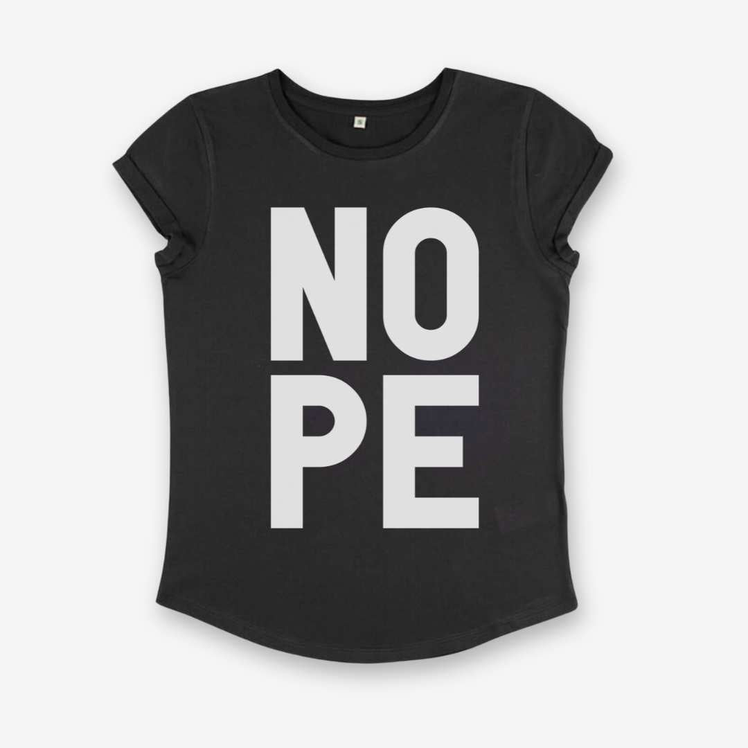 NOPE - Women's Roll Sleeve