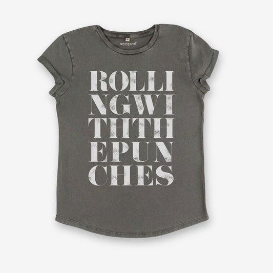 Rolling With the Punches | Small | Women's Roll Sleeve