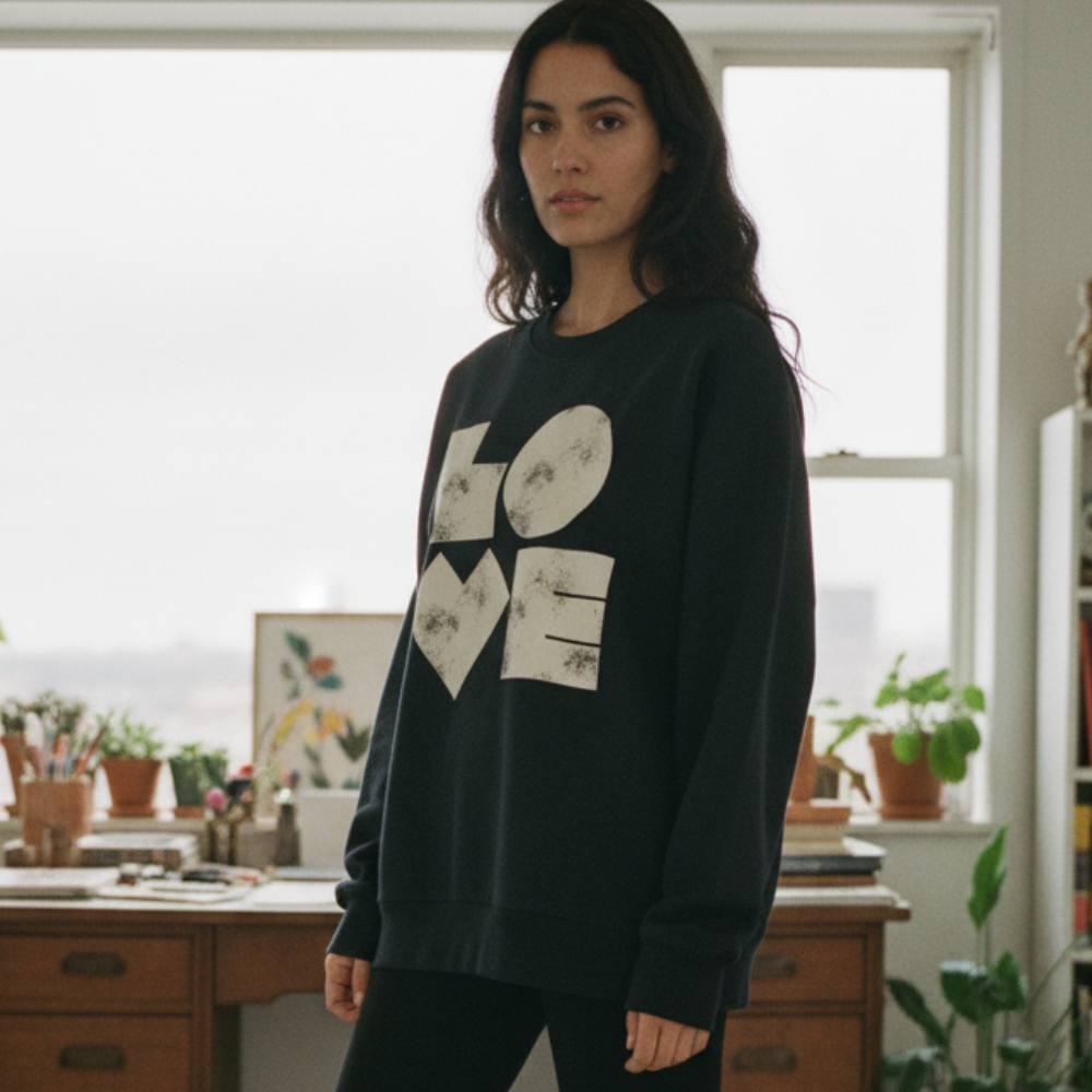 Big Love - Premium Organic Oversized Sweatshirt