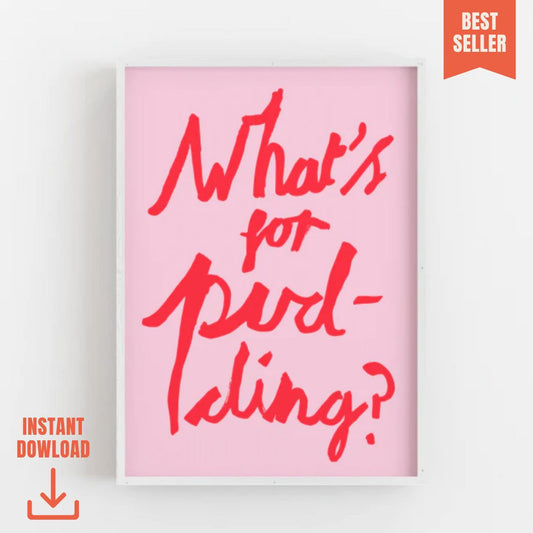What's for Pudding? - Digital Download