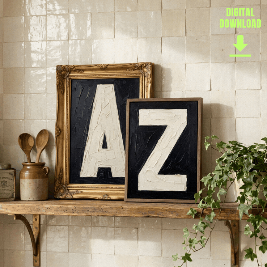 My Type Of A-Z | The pAInt Collection | Digital Download