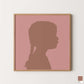 Personalised Little Peach portraits inspired by Pantone’s Colour of the Year. Hand-illustrated keepsakes in 25’s Mocha Mousse. CMYK matched.