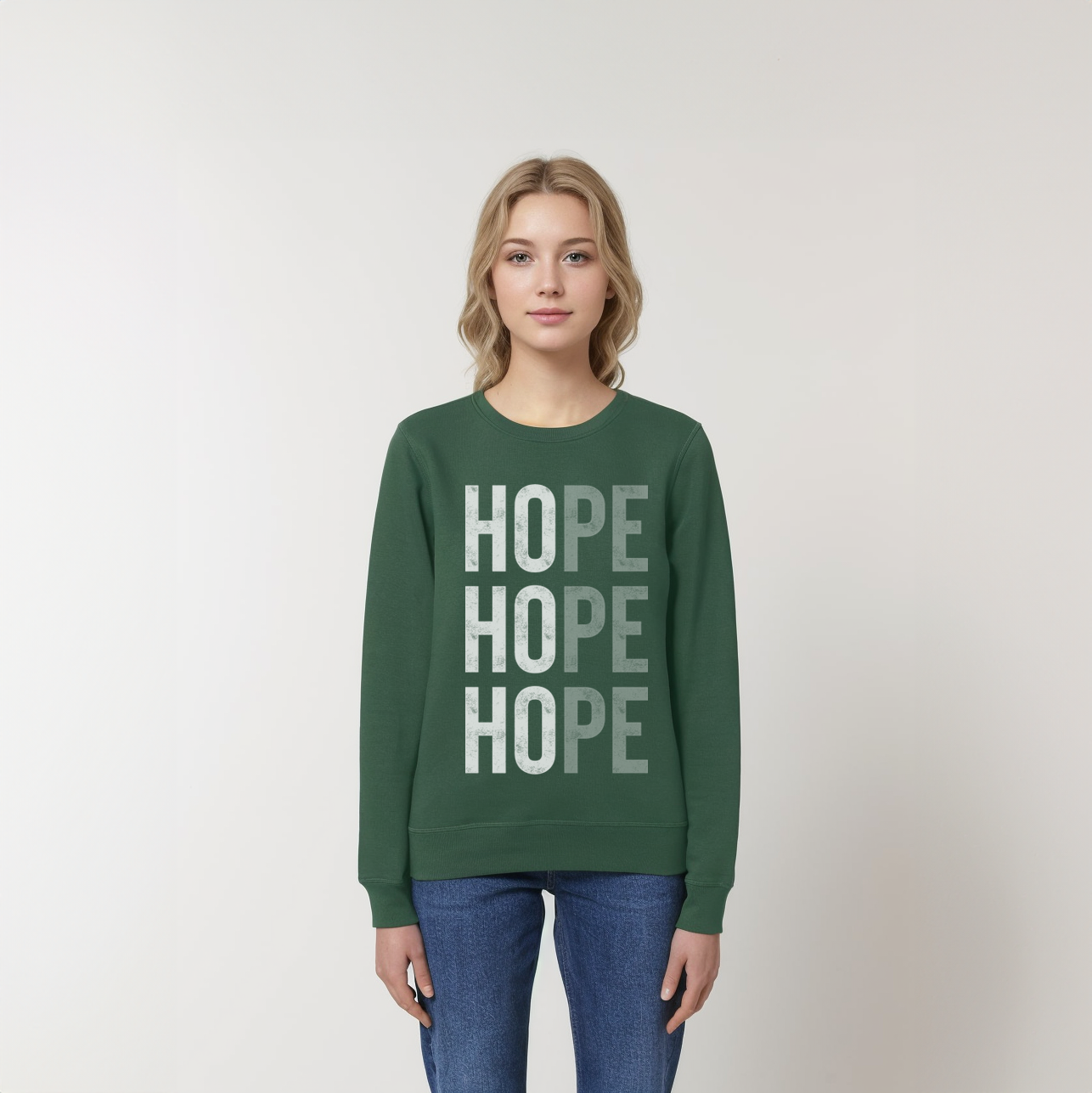 HOPE - Premium Organic Christmas Sweatshirt