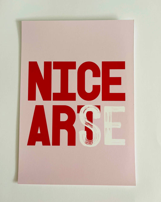 A5 - Nice Art - Pink/ Red