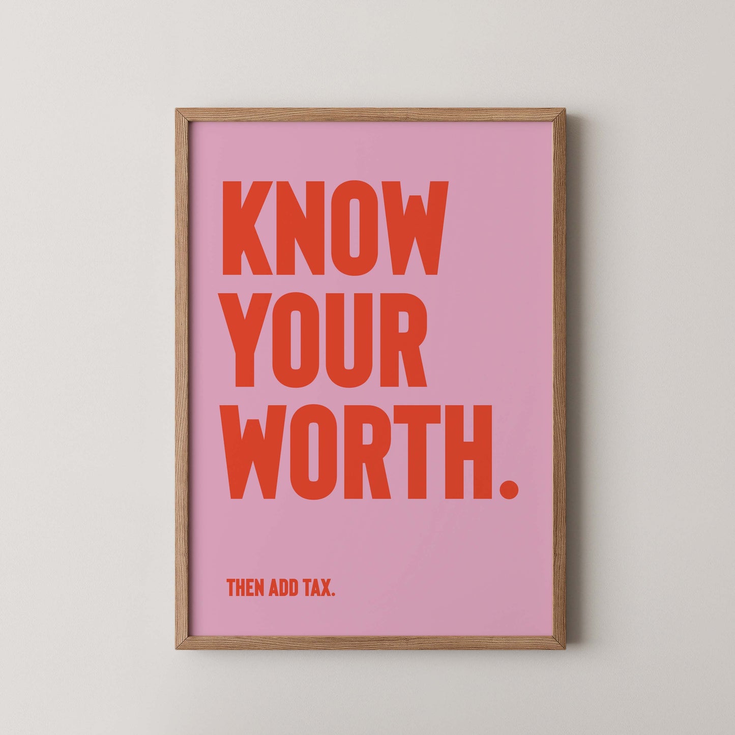 Know Your Worth. Then Add Tax.