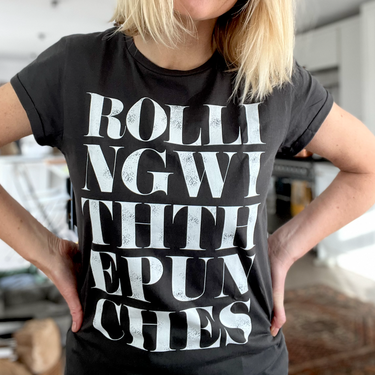 Rolling With the Punches - Women's Roll Sleeve