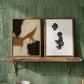 Abstract Canvas Brown 01 - burnt peach.