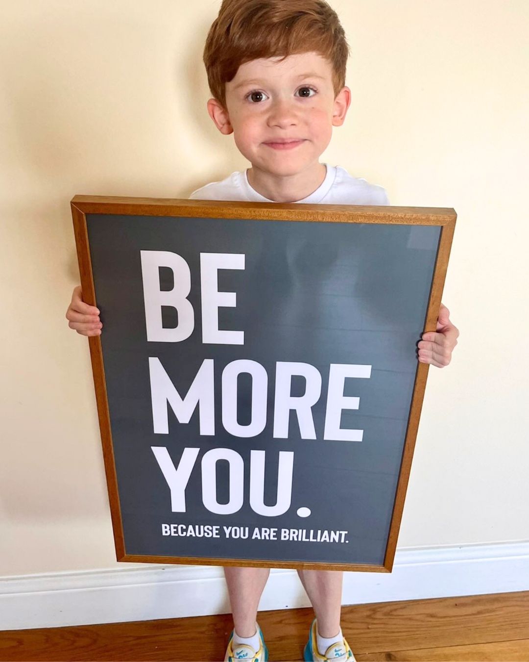 BE MORE YOU - Digital Download - burnt peach.