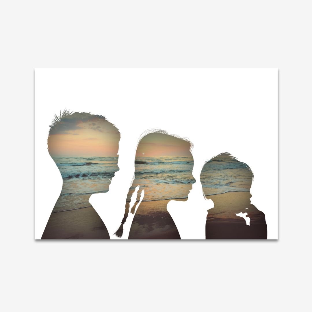 Bespoke Background Collection - burnt peach.