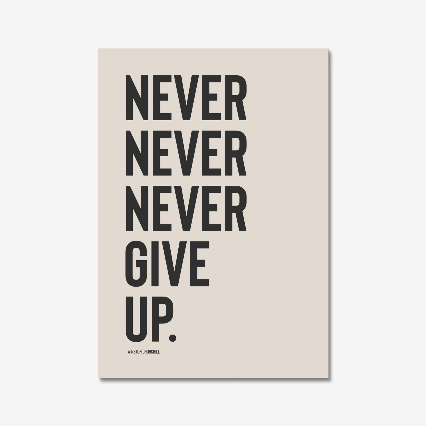 Never Give Up - Digital Download