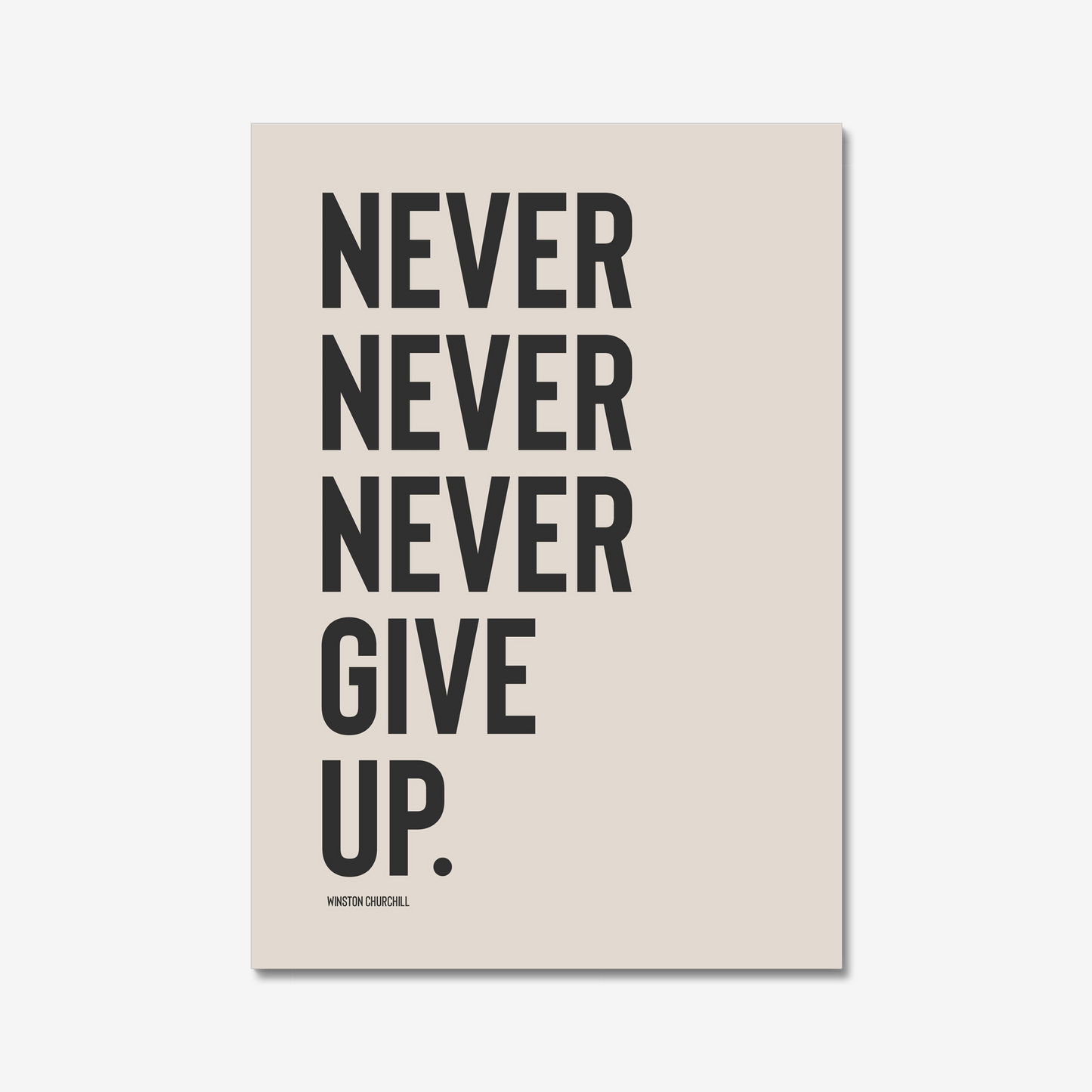 Never Give Up