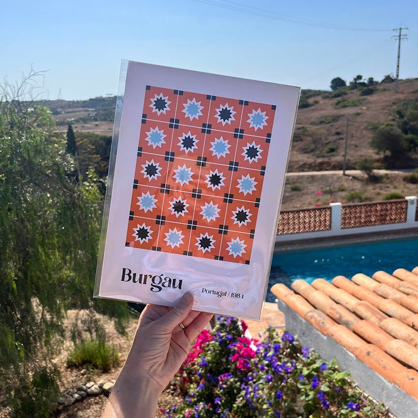 Burgau - burnt peach.