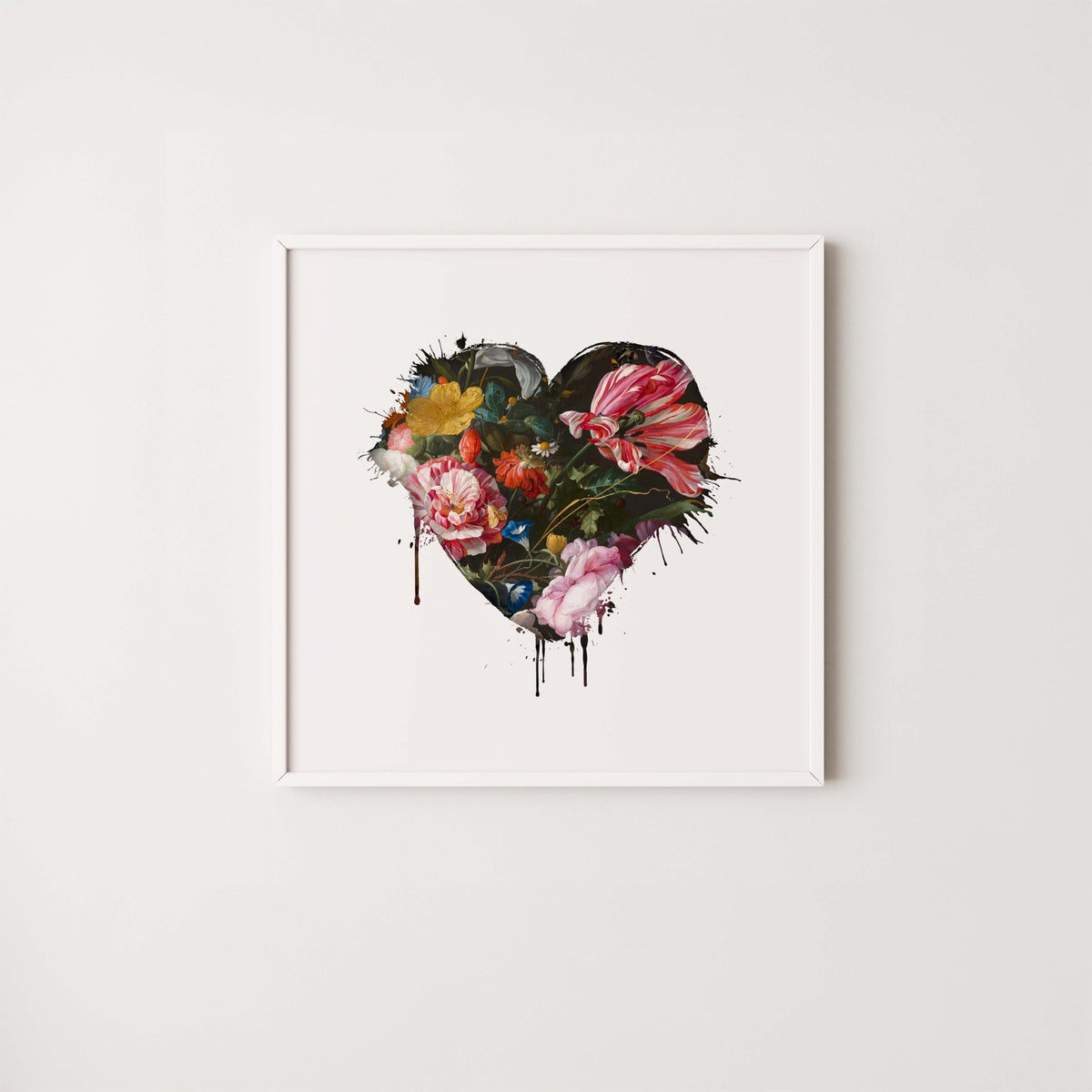 Bursting with love - burnt peach.