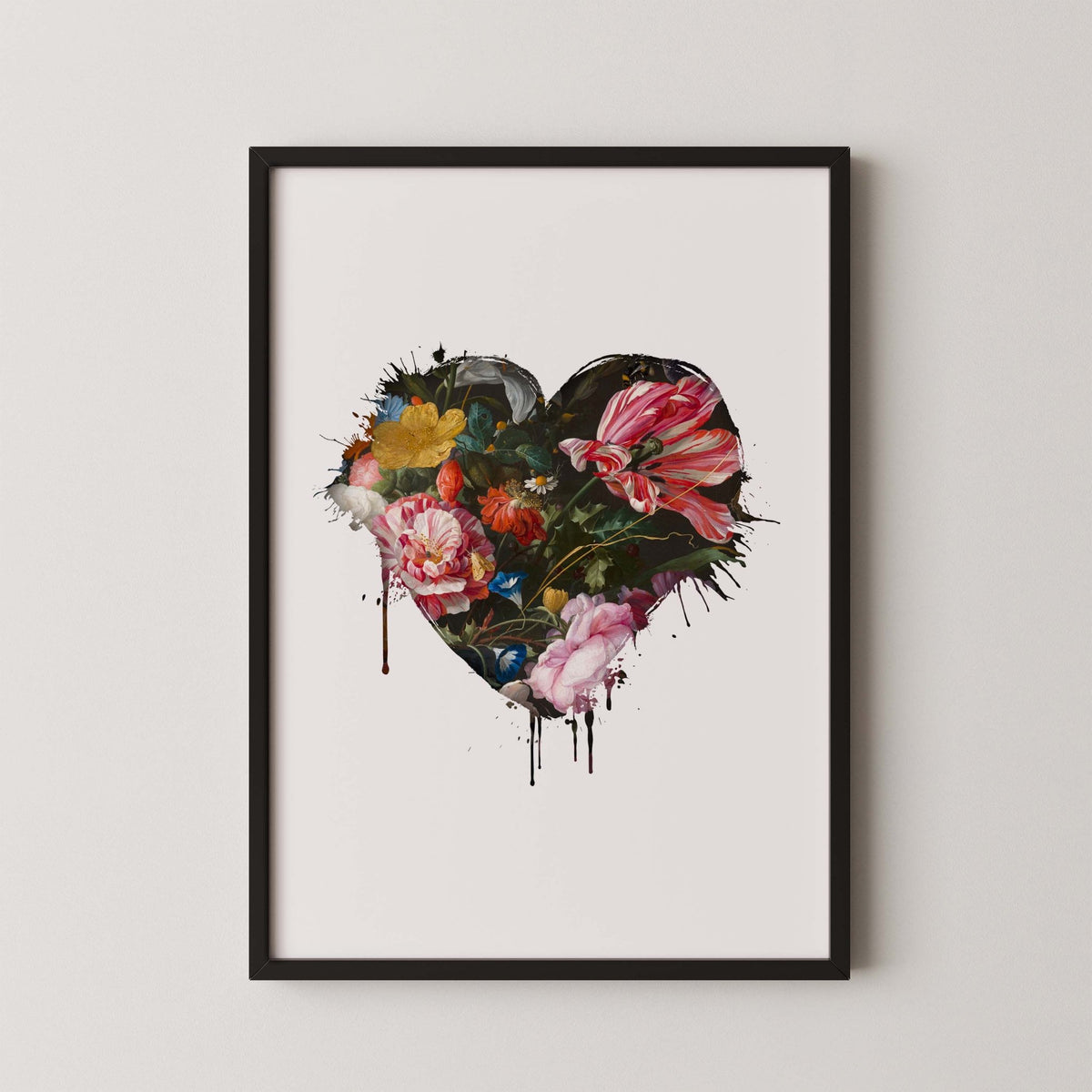 Bursting with love - burnt peach.