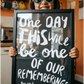 Custom Quote Prints - Personalised Typography Wall Art - burnt peach.