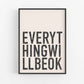 Everything Will Be Ok - Digital Download