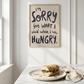 Hangry | pAInt collection | Digital Download - burnt peach.