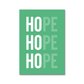 HO HO Hope - Charity Print - burnt peach.