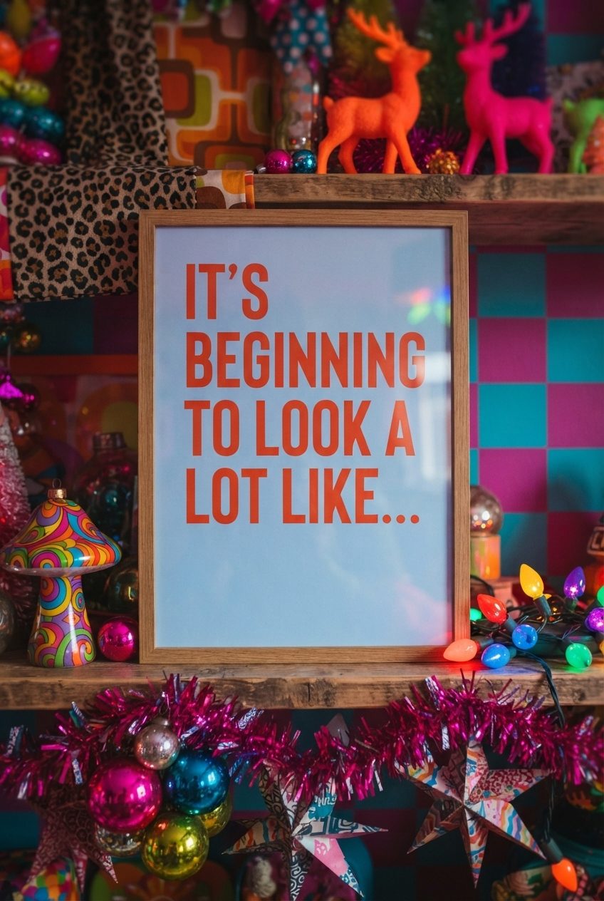 It's beginning... - burnt peach.
