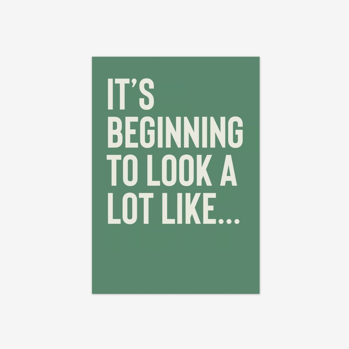 It's beginning... - burnt peach.