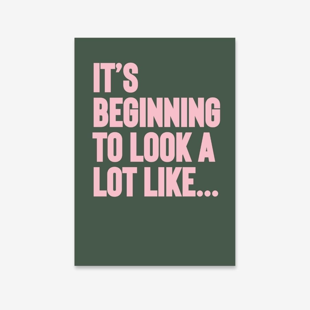 It's Beginning... - burnt peach.