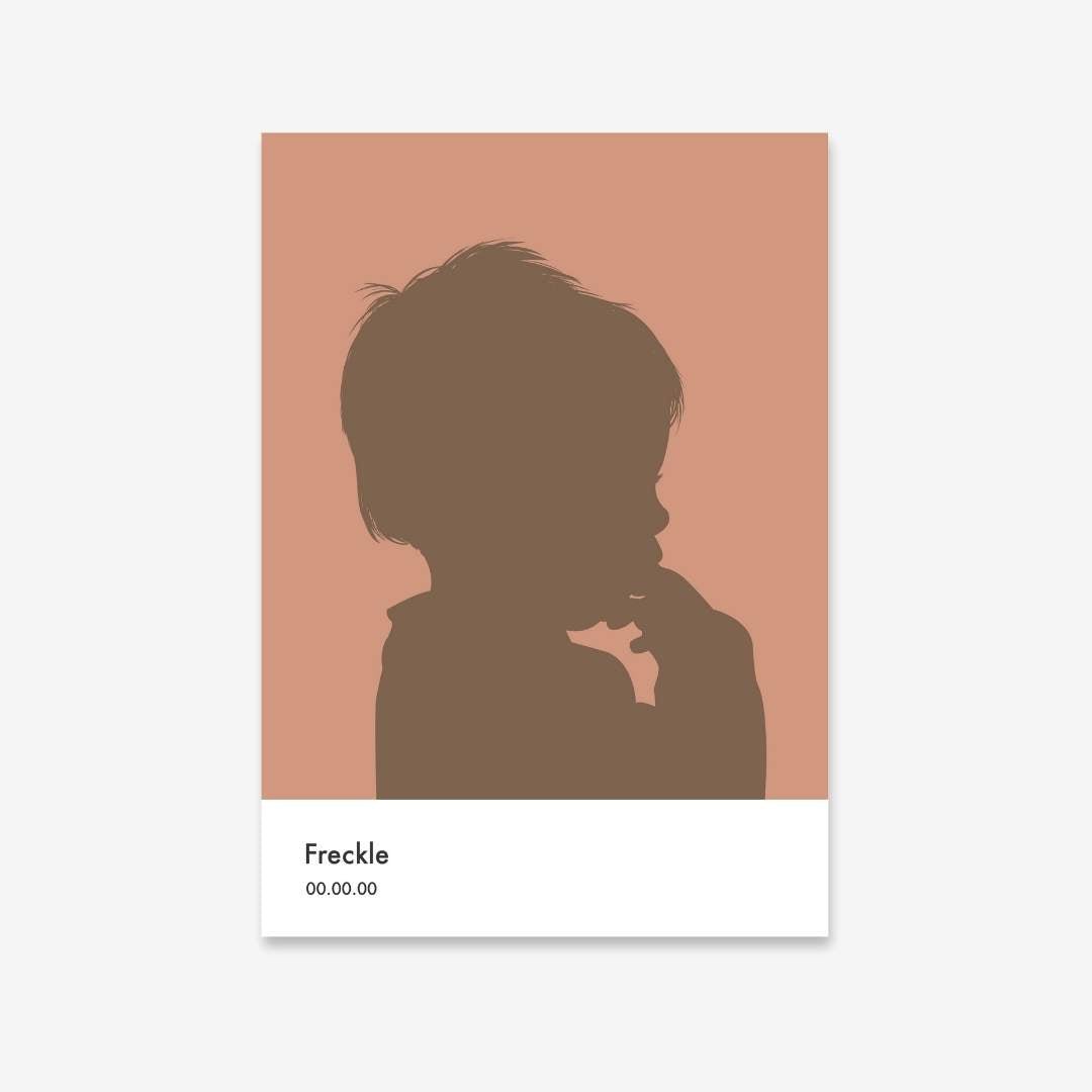 Little Peach Paint Collection - burnt peach.