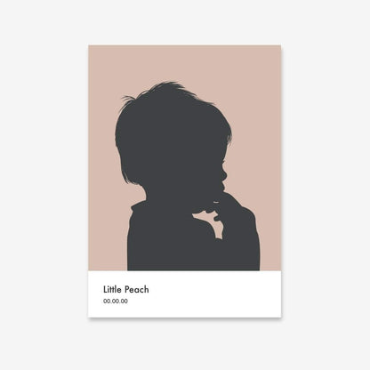 Little Peach Paint Collection - burnt peach.