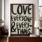 Love Everyone | pAInt collection | Digital Download - burnt peach.