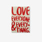 Love Everyone | pAInt collection | Digital Download - burnt peach.