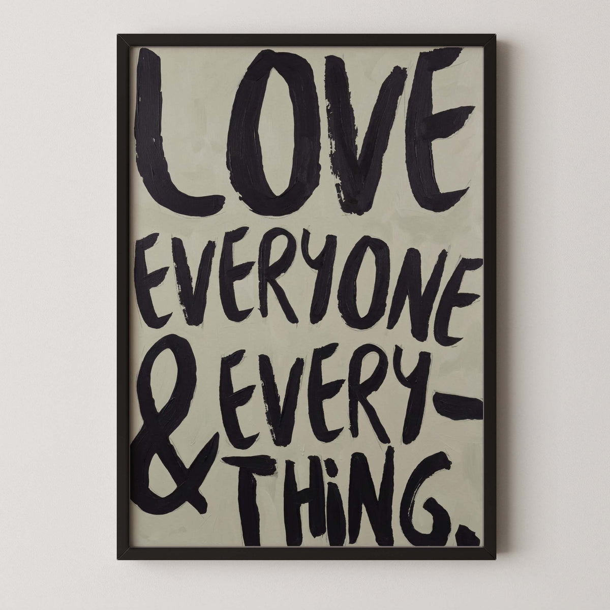 Love Everyone | pAInt collection | Digital Download - burnt peach.