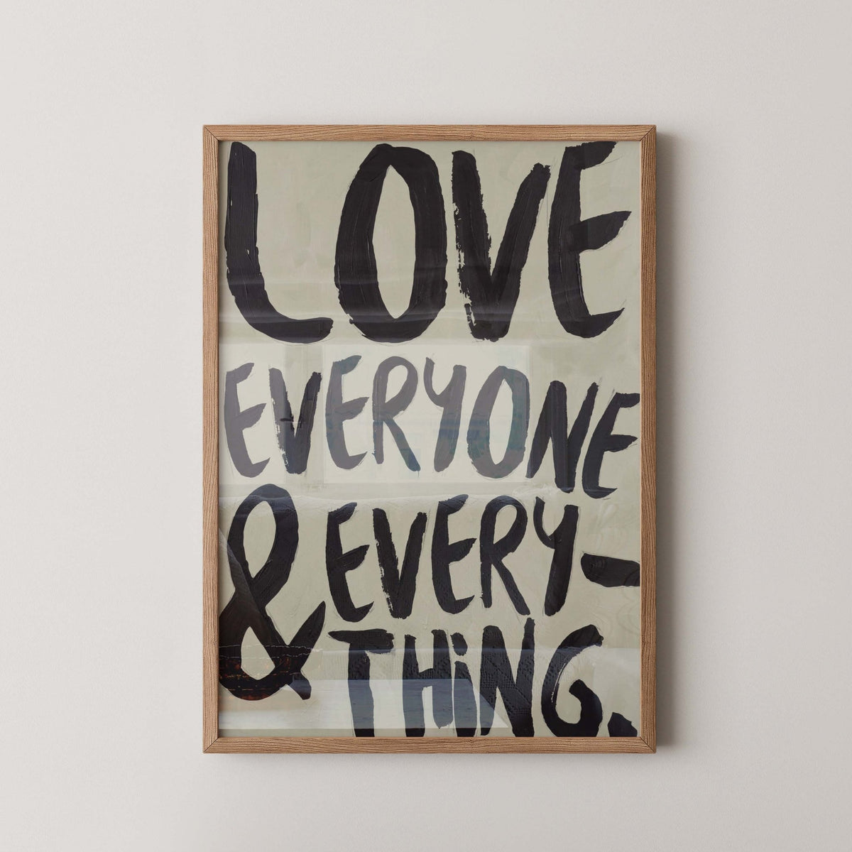Love Everyone | pAInt collection | Digital Download - burnt peach.