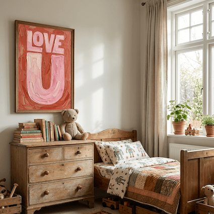 Love U | pAInt collection | Digital Download - burnt peach.