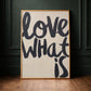 Love What Is | pAInt collection | Digital Download - burnt peach.